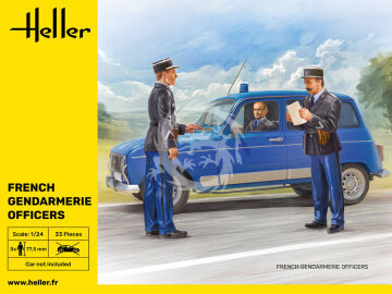  French Gendarmerie Officers - Heller 82751 skala 1/24 