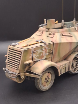 Leichter Schutzenpanzerwagen P-107 U-304(f) - KM Model  KM-72002 Wydruk 3D skala 1/72 