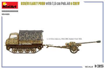 RSO/01 Early Prod. with 7,5 cm Pak.40 & Crew - MiniArt 35485 skala 1/35