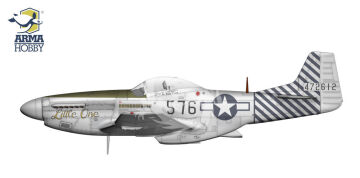 P-51D Mustang™ Very Long Range - Arma Hobby 70073 skala 1/72