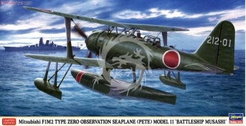 Mitsubishi F1M2 Type Zero Observation Seaplane (Pete) Model 11 'Battleship Musashi' - Hasegawa 07408 skala 1/48
