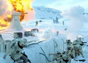 Battle of Hoth Resin Model Kit JPG Productions 1/144