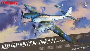 Messerschmitt Me-410B-2/U4 Heavy Fighter Meng Model LS-001 skala 1/48