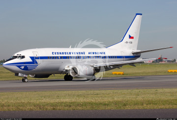 Boeing 737-55S - Czech Czechoslovak Airlines OK-XGB - decal BOA 14469