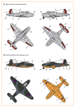 Gloster E28/39 Pioneer decal set Clear Prop! CPD72002 1:72