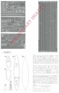 Model plastikowy USS Arizona Limited edition Eduard LN01 1/350