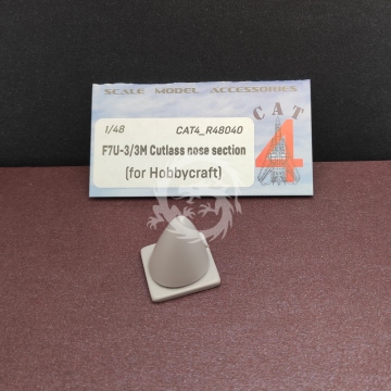 Zestaw dodatków F7U-3/3M nose section for Hobbycraft Cat4 R48040 skala 1/48
