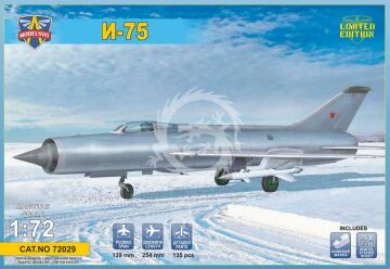 Model plastikowy MiG I-75 ModelSvit 72029 skala 1/72
