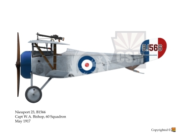 Model plastikowy Nieuport XXIII RFC Copper State Models CSM 32005 skala 1/32