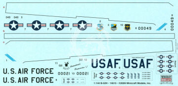 B-52H Stratofortress Minicraft Model Kits 14615 skala 1/144