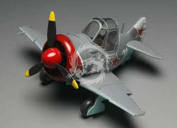 Model plastikowy WWII Soviet Air Forces Lavochkin La-7 Fighter Tiger Model TM-107 skala 1/Egg