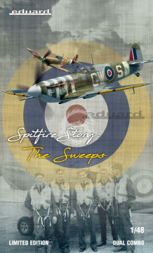 PROMOCYJNA CENA - Spitfire Story The Sweeps Dual Combo Limited edition Eduard 11153 skala 1/48