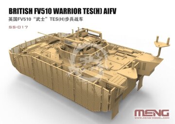 British FV510 Warrior TES(H) AIFV Meng Model  SS-017 skala 1/35