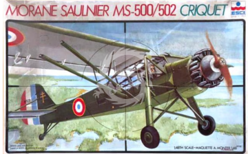 Morane Saulnier MS-500/502 Criquet ESCI 4023 skala 1/48