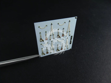  Luftwaffe seat belts early WWII - Metallic Details MDP72020 skala 1/72