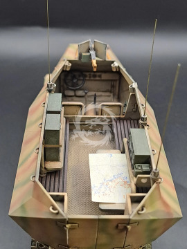 Leichter Schutzenpanzerwagen P-107 U-304(f) - KM Model  KM-72002 Wydruk 3D skala 1/72 