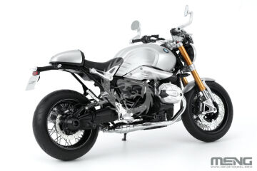  BMW R nineT Option 719 Aluminium (Pre-colored Edition) - MENG-Model MT-003v skala 1/9
