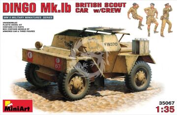 NA ZAMÓWIENIE - British Scout Car Dingo MK. 1b - MiniArt 35067 skala 1/35