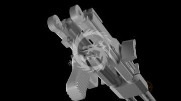 MG 81Z Aircraft Machine Gun – 3D Printed - Metallic Details MDR3273 skala 1/32