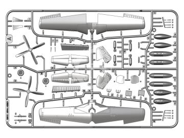 P-51D Mustang™ Very Long Range - Arma Hobby 70073 skala 1/72