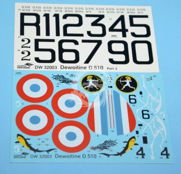 Dewoitine D.510 -  Dora Wings DW32003 skala 1:32