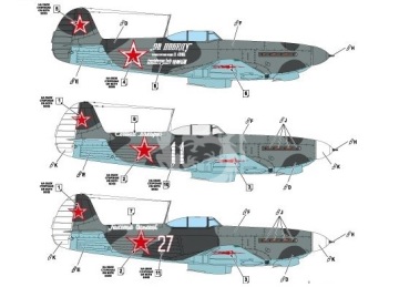 Model plastikowy Yakovlev Yak-9TD, ModelSvit, MSVIT 48012, skala 1/48
