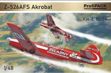 Zlin Z-526AFS Akrobat Eduard 82184 Profipack skala 1/48