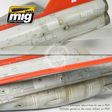 Weathering Set (3x 35ml) Niemieckie myśliwce i bombowce German Early Fighters & Bombers  Ammo by Mig Jimenez Amig 7414