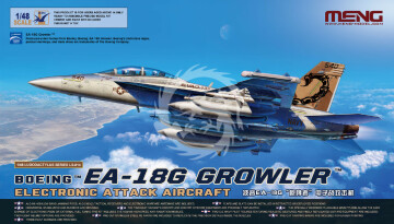 F-18 EA-18G Growler Electronic Attack Aircraft Meng Model LS-014 1/48