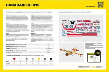 Canadair CL-415 Heller 80370 skala 1/72