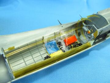 B-17 Waist-gunners cabin Metallic Details  MDR4892 skala 1/48