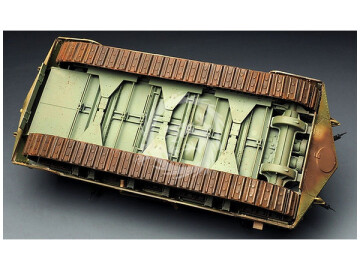 German A7V Tank (Krupp) Meng Model TS-017 skala 1/35
