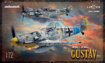 GUSTAV pt.1 - Bf 109 G-5 & G-6 DUAL COMBO Eduard 2144 skala 1/72 