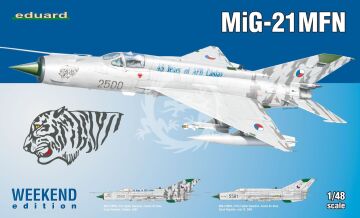 MiG-21MFN Weekend Edition Eduard 84128 skala 1/48