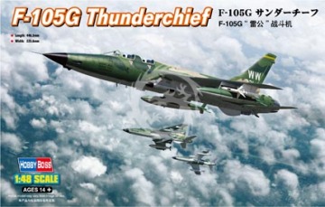 F-105G Thunderchief HobbyBoss 80333 skala 1/48