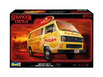 Stranger Things VW T3 Bus Surfer Boy - Revell 07725 skala 1/25