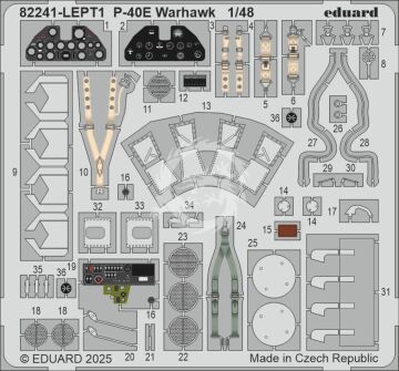  P-40E Warhawk EDUARD-PROFIPACK - Eduard 82241 skala 1/48