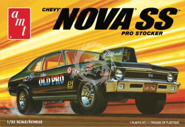 1972 Chevy Nova SS Pro Stocker  - AMT 1142 skala 1/25