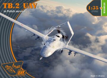 TB.2 UAV In Polish Service - Clear Prop Models 3502 skala 1/35