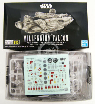 Millennium Falcon - Empire Strikes Back - Bandai 015 skala 1/350 Star Wars