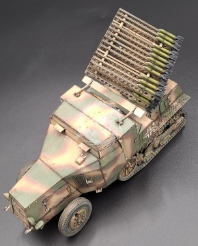 Panzerjager-Fahrzeuge mit 7,5 cm PaK 40 S 307(f) VERSION B - Km Model KM-35004VB skala 1/35 