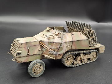  sReihenwerfers auf Fahrgestell S 303 (f) - KM Model KM-72003 Wydruk 3D skala 1/72