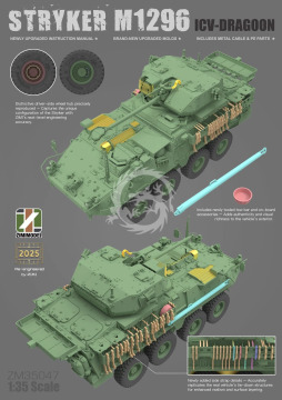 Stryker M1296 ICV-Dragoon - Zimi Model ZM35045 skala 1/35
