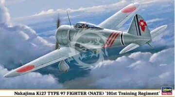 Nakajima Ki27 Type 97 Fighter (Nate) `101st Training Regiment´ - Hasegawa 09822 skala 1/48