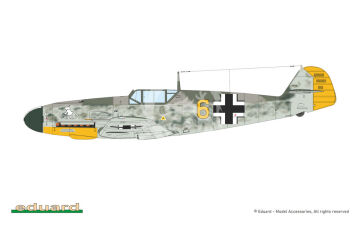 Bf 109F-4 - Eduard 7478 skala 1/72