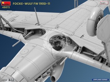 Focke-Wulf Fw 190D-11 Basic Kit - MiniArt 48072 skala 1/48 