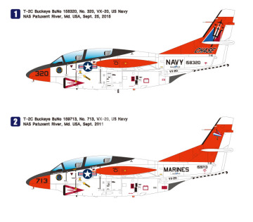 Model plastikowy T-2C Buckeye 'Last Flight', Wolfpack WP10011, skala 1/72