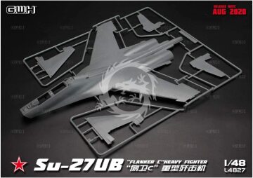 Su-27UB Flanker-C Heavy Fighter Great Wall Hobby L4827 skala 1/48  Nowy model do samodzielnego posklejania i pomalowania, nie zawiera kleju ani farb.