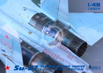 Model plastikowy Su-27 Flanker B Great Wall Hobby L4824 skala 1/48