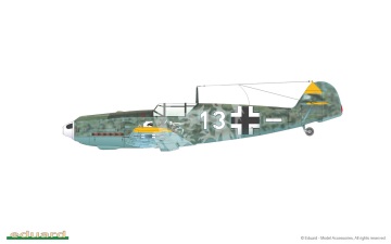 Model plastikowy Bf 109E-3 Weekend Edition Eduard 84157 skala 1/48